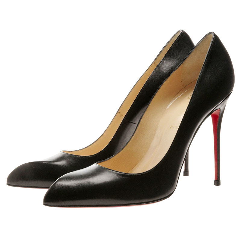 Christian Louboutin Chiara 100mm Pumps Black | Louboutin Sale