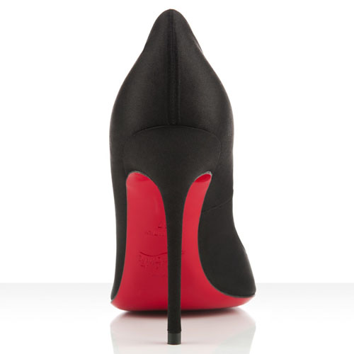 Christian Louboutin Pigalle Corneille 100mm Satin Pumps Black | Louboutin Sale