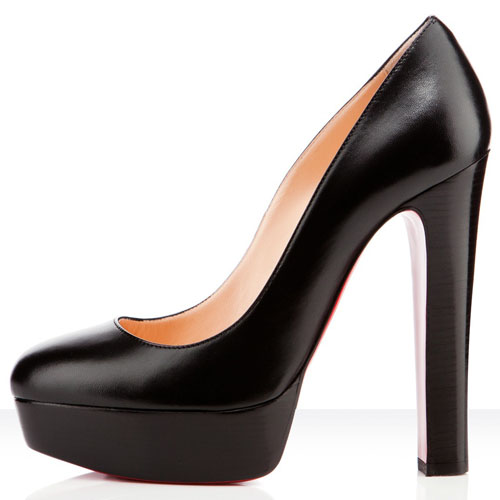 Christian Louboutin Bibi 140mm Leather Pumps Black | Louboutin Sale