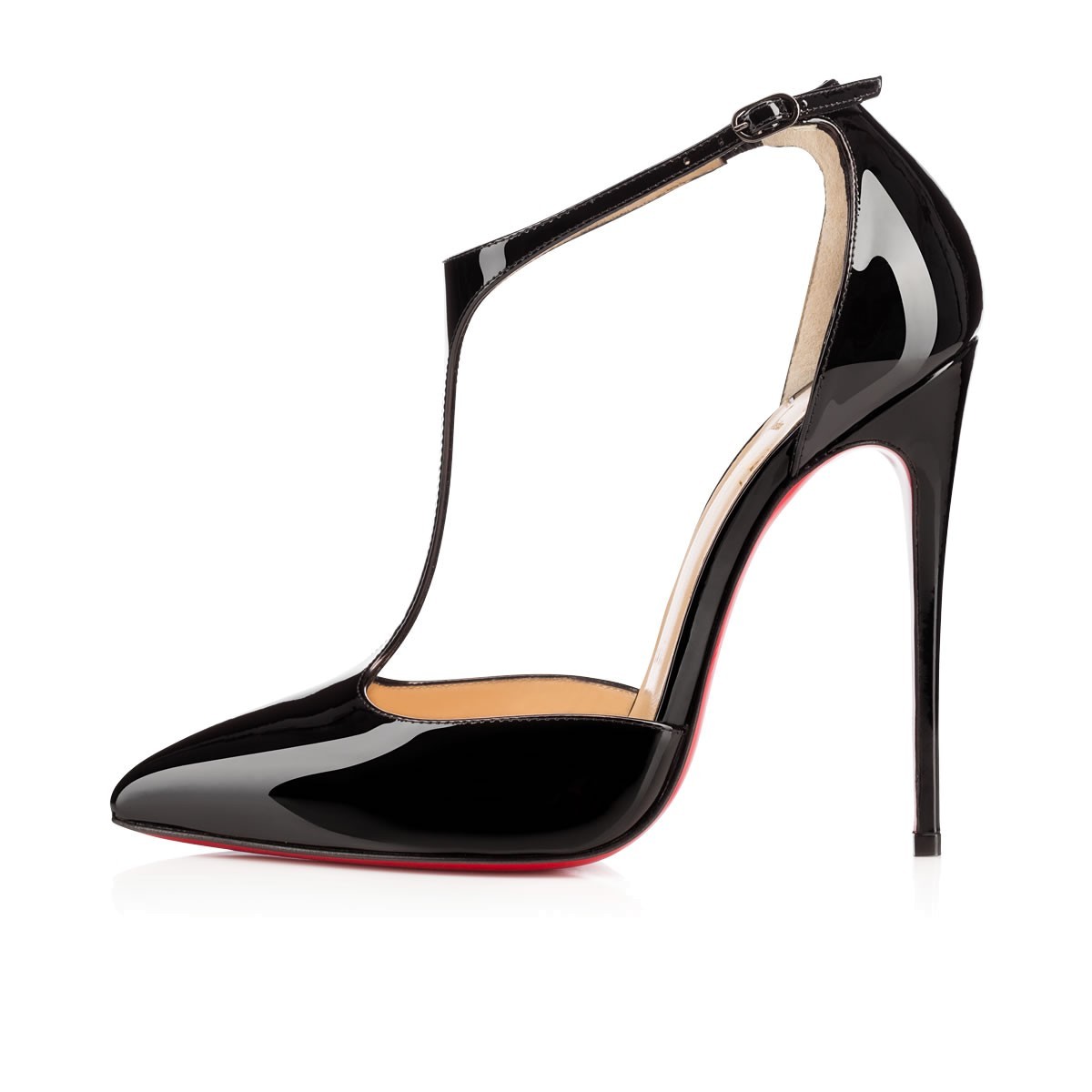 Christian Louboutin J String 120mm Patent Black | Louboutin Sale