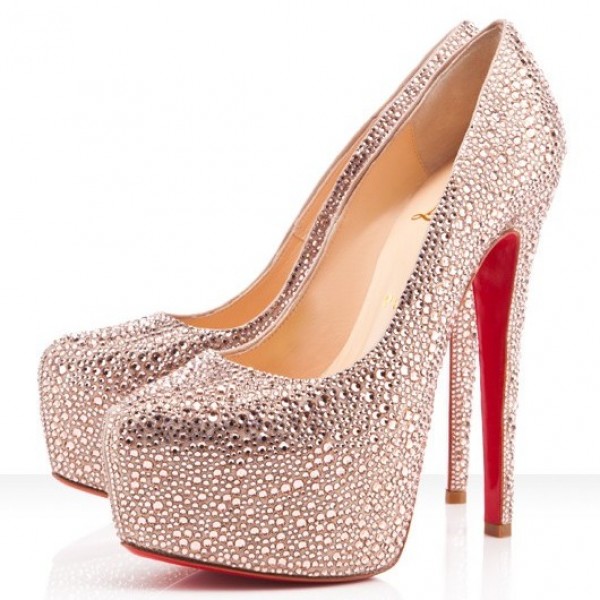 Christian Louboutin Daffodile 160mm Light Peach