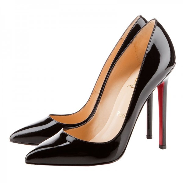 Christian Louboutin Pigalle 120mm Pointed Toe Pumps Black