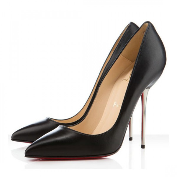 Christian Louboutin Lipsinka 120mm Pigalle Leather Pumps Black