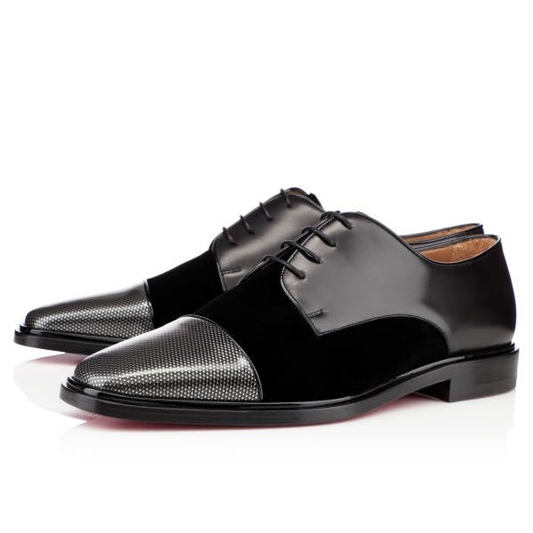 Men's Christian Louboutin Bruno Orlato Loafers Carbone