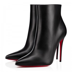 Christian Louboutin So Kate Booty 100mm Leather Black