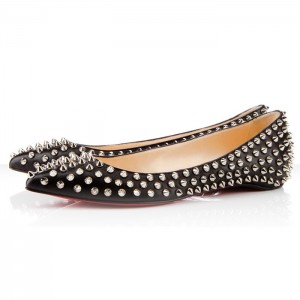 Christian Louboutin Pigalle Spiked Ballerina Flat