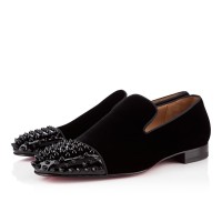 Men's Christian Louboutin Spooky Suede Black