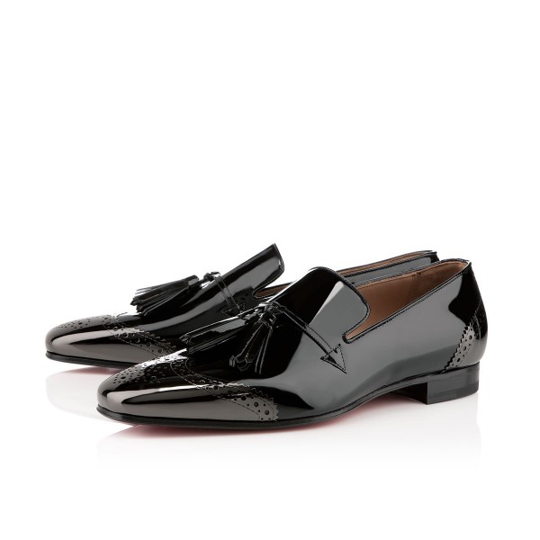 Men's Christian Louboutin James Flat Black