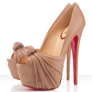 Christian Louboutin Lady Gres 160mm Pumps Nude