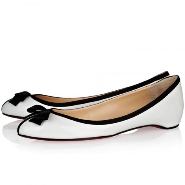 Christian Louboutin Balinodono Patent Ballet Flats