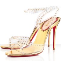 Christian Louboutin Icone A Clous 100mm PVC Sandals